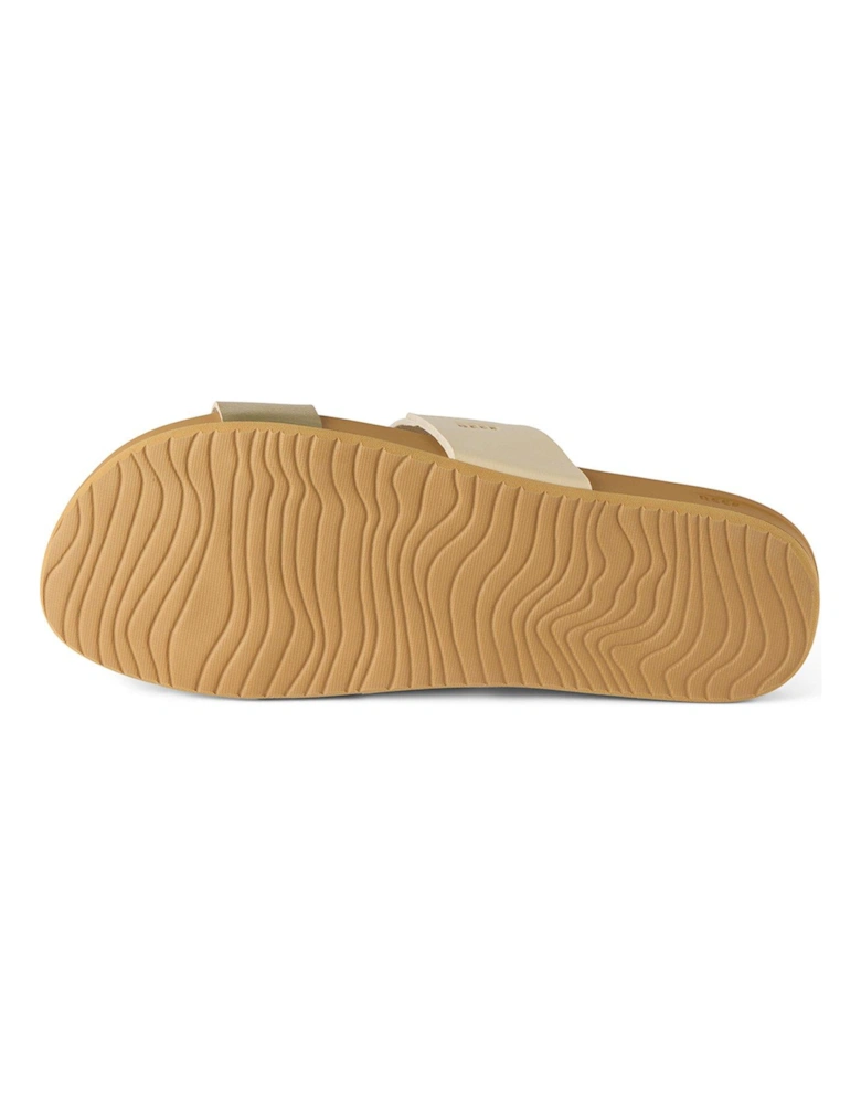 Cushion Vista Double Strap Sandal - White