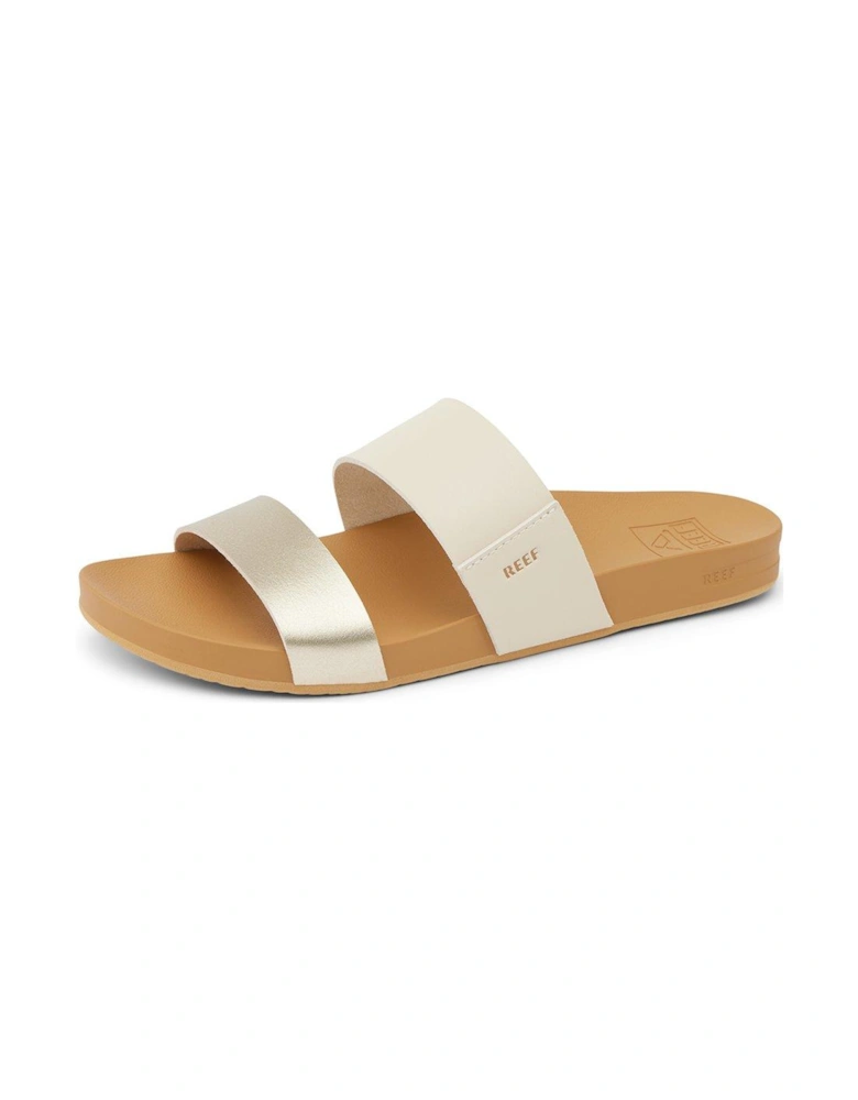 Cushion Vista Double Strap Sandal - White