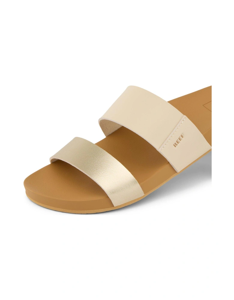 Cushion Vista Double Strap Sandal - White