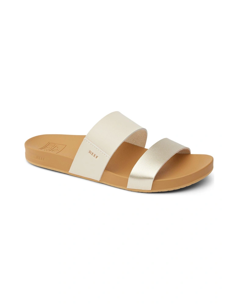 Cushion Vista Double Strap Sandal - White