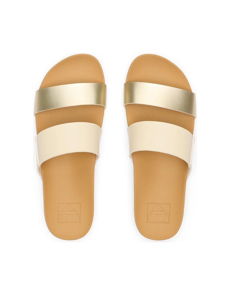 Cushion Vista Double Strap Sandal - White