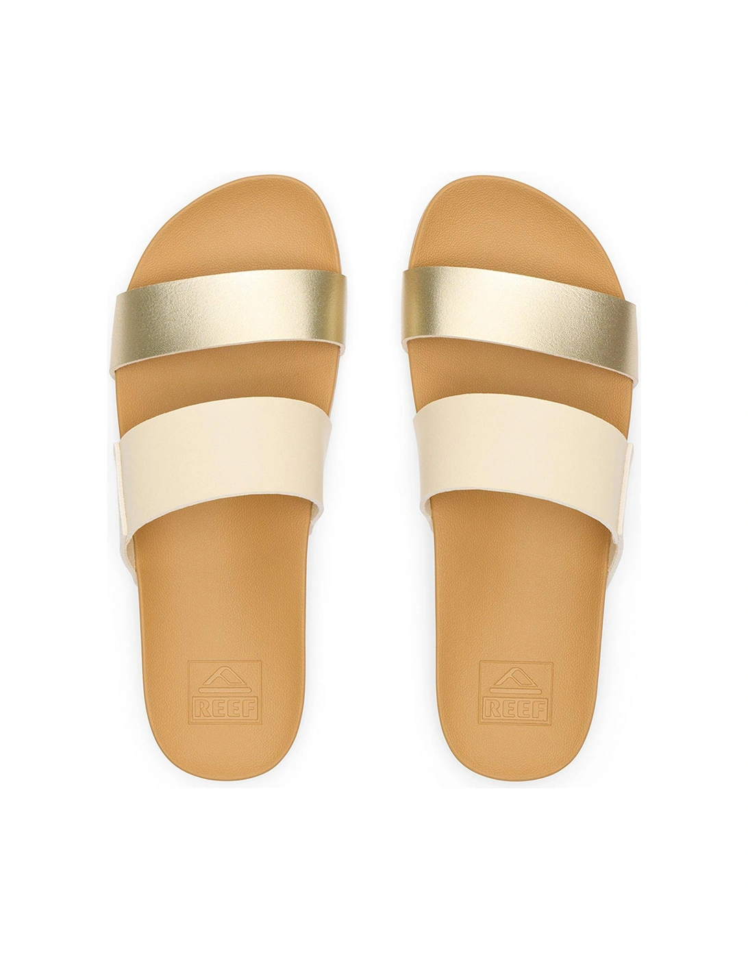 Cushion Vista Double Strap Sandal - White