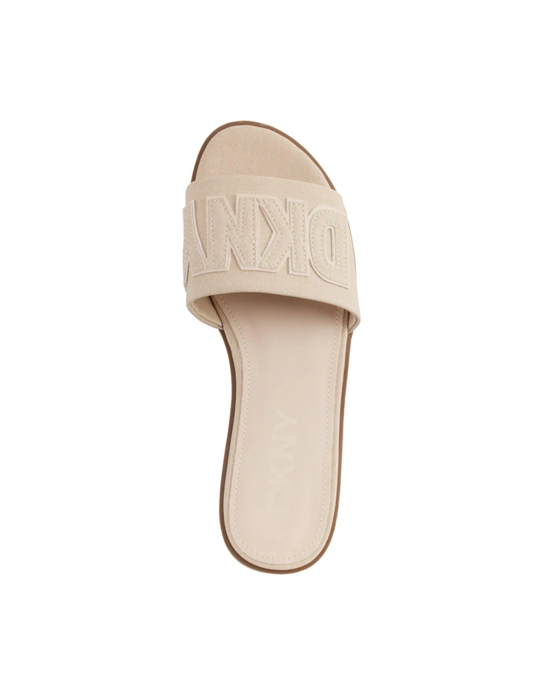 Wilow Flat Sliders - Beige
