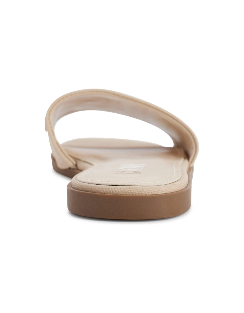 Wilow Flat Sliders - Beige