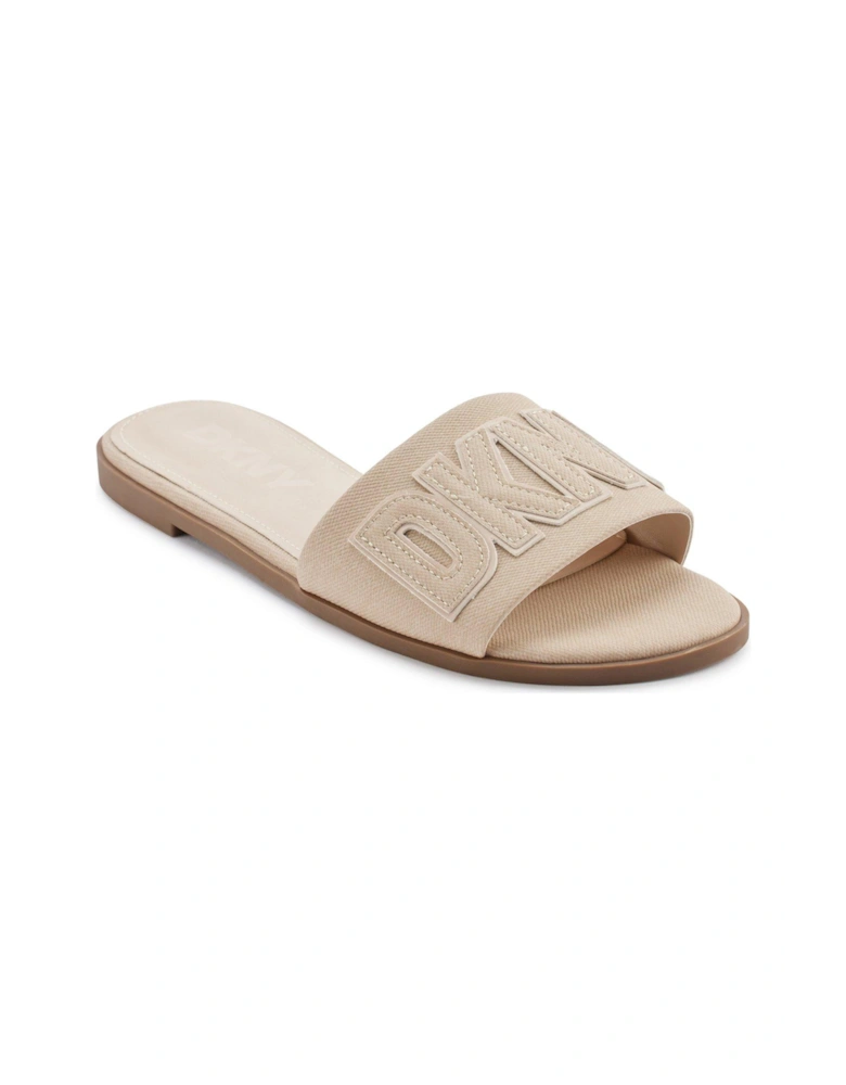 Wilow Flat Sliders - Beige