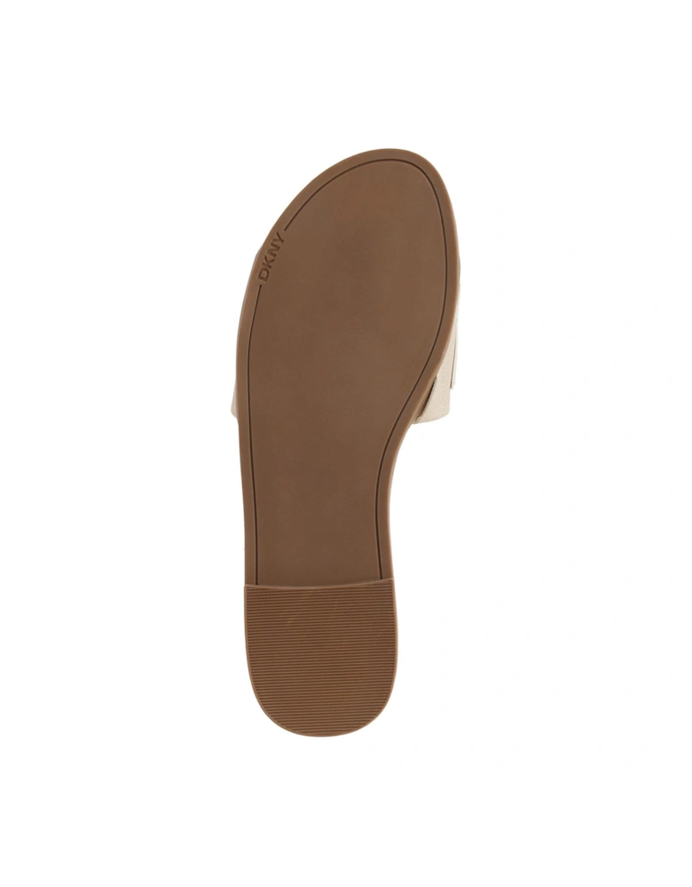 Wilow Flat Sliders - Beige