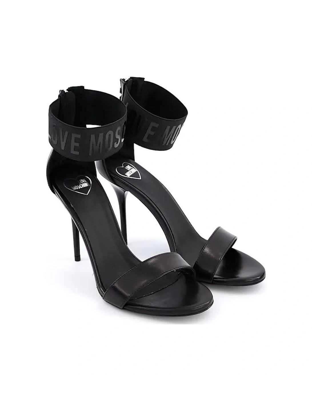 High Heeled Sandal - Black