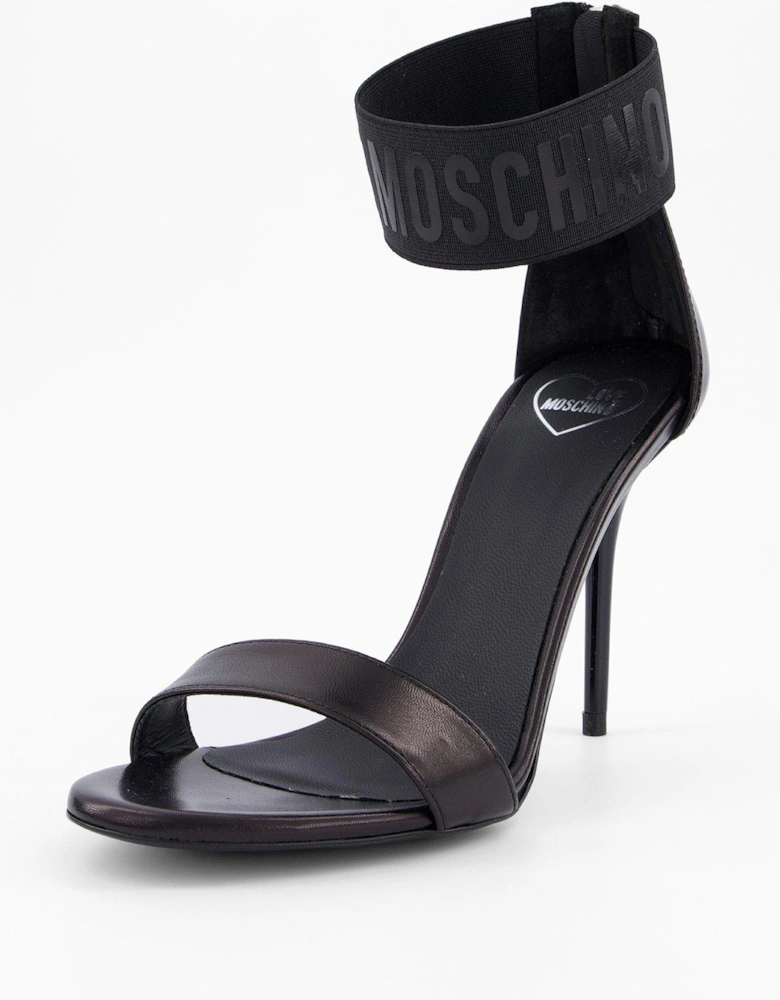 High Heeled Sandal - Black