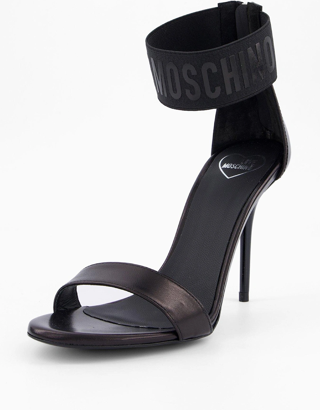 High Heeled Sandal - Black