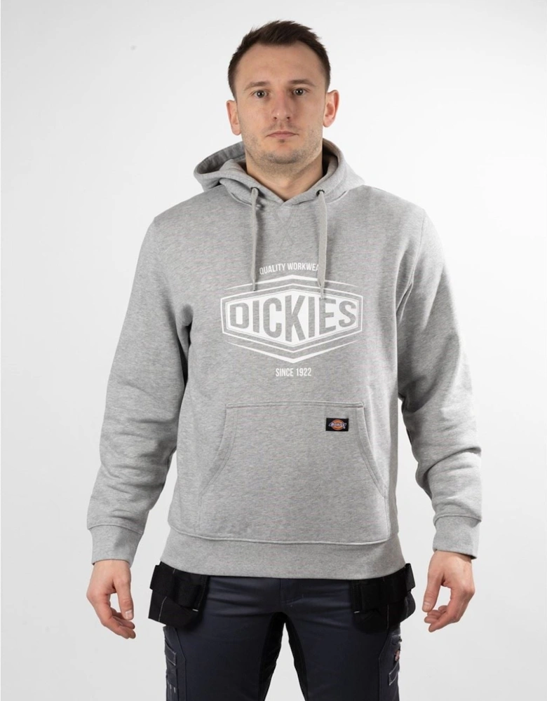 Rockfield Hoodie Men's Grey Hooded Sweatshirt
