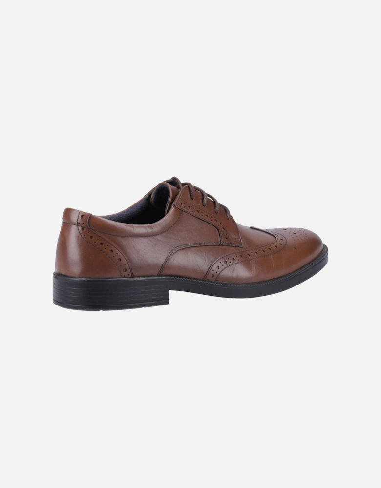 Nolan Leather Men's Tan Brogues Shoes