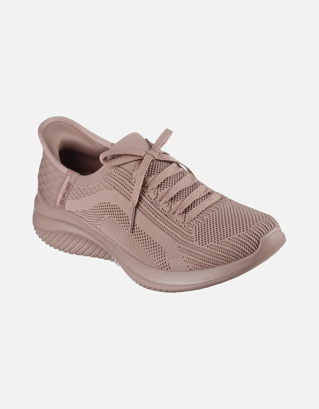 Ultra Flex 3.0 Pure Color Textile Women's Dark Taupe Trainers, 3 of 2