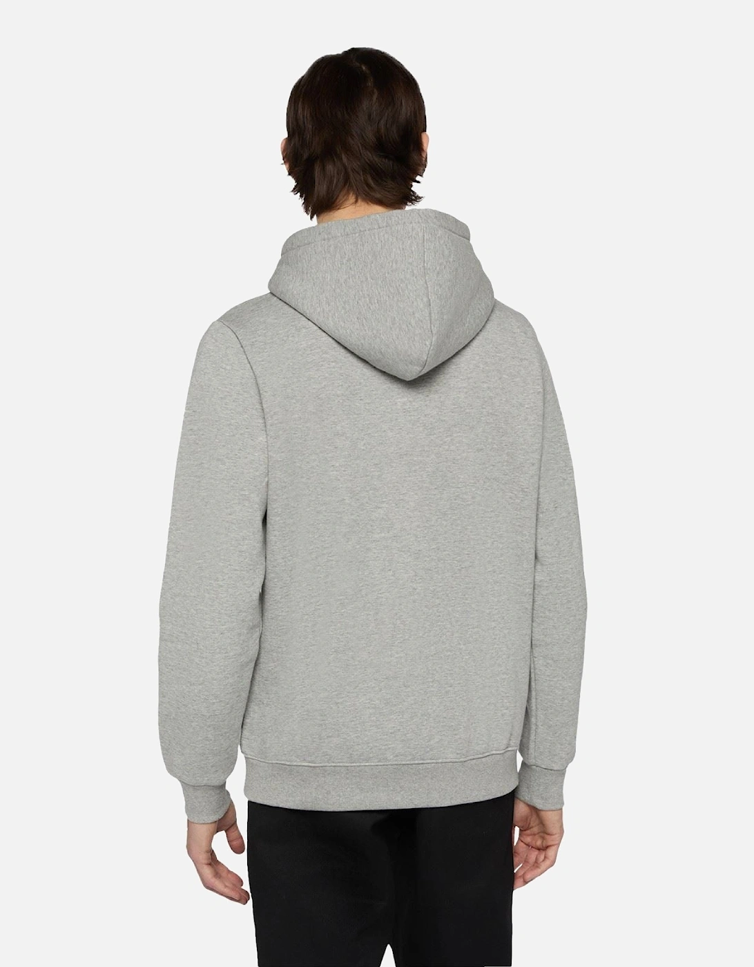 Icon Logo Hoodie Unisex Adults Grey Hooded Sweatshirt