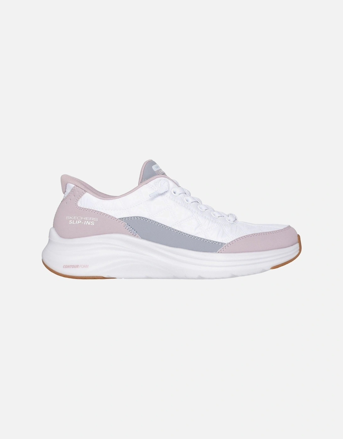 Contour Foam Cozy Fit Textile Women's White/Lavender Trainers