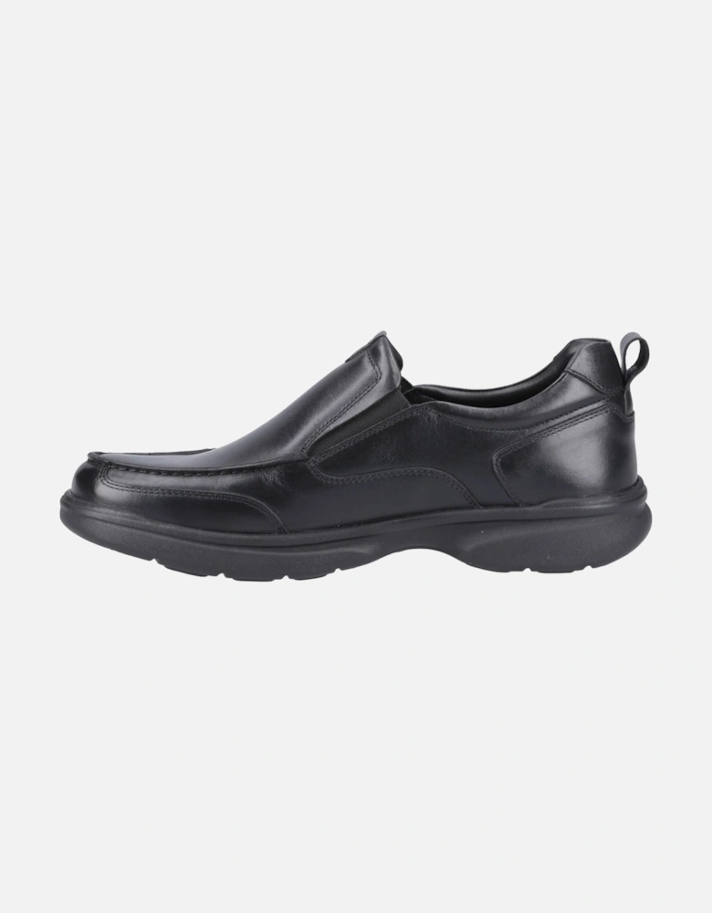 Harold Leather Men's Black Moccasins Shoes