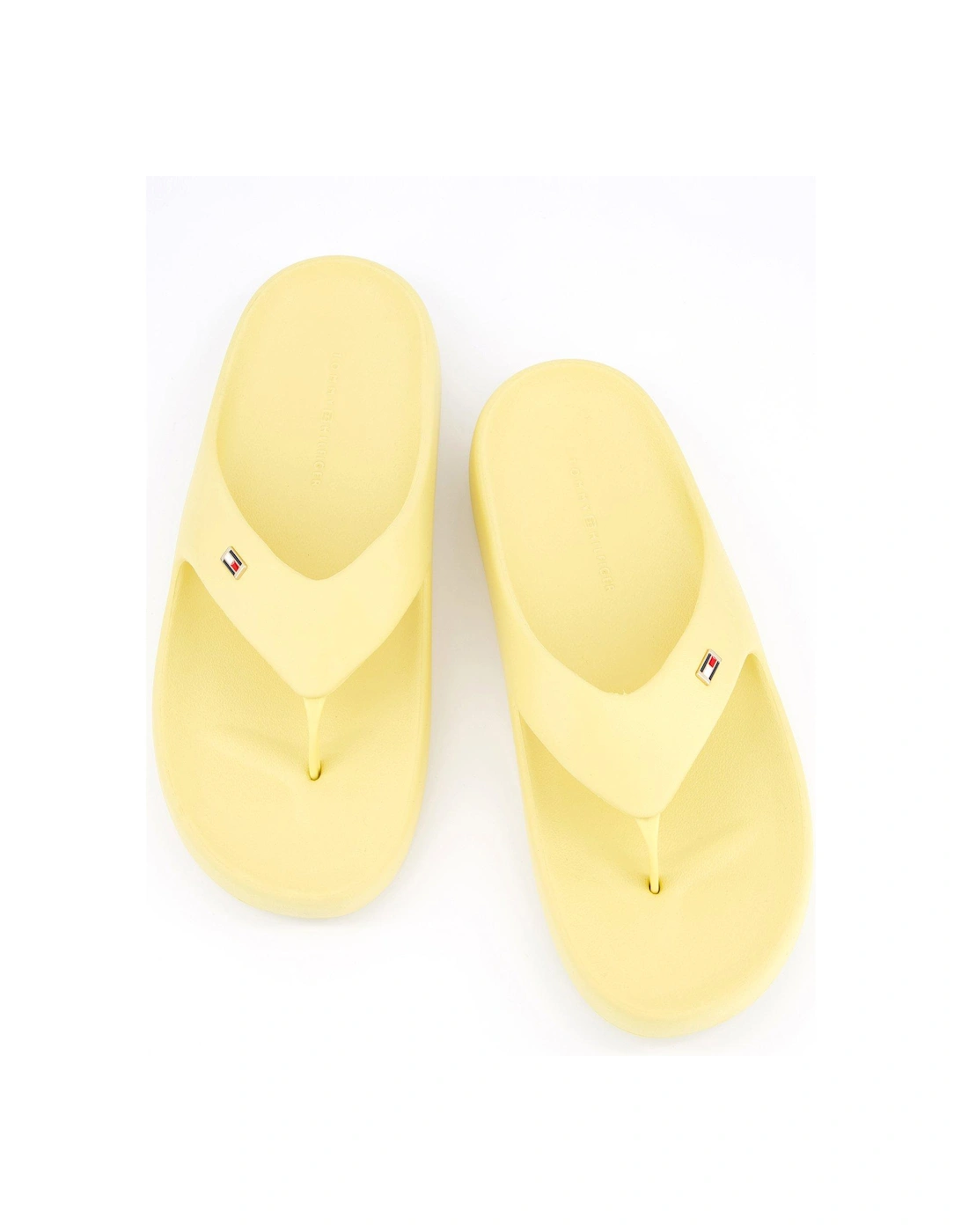 Thong Beach Flip Flops - Yellow