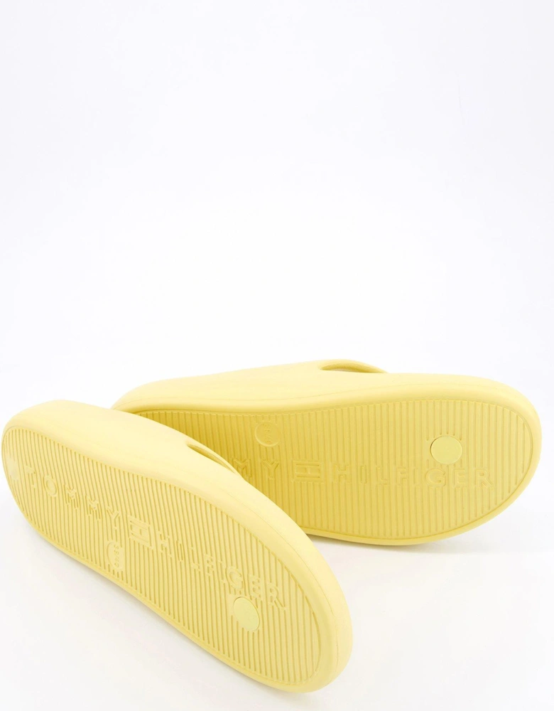 Thong Beach Flip Flops - Yellow