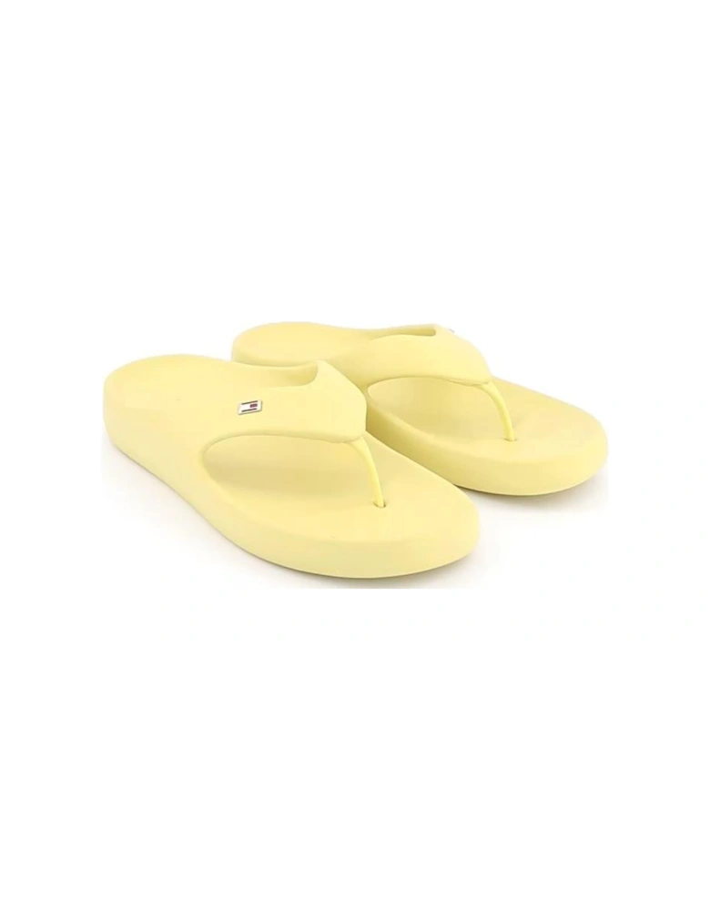 Thong Beach Flip Flops - Yellow
