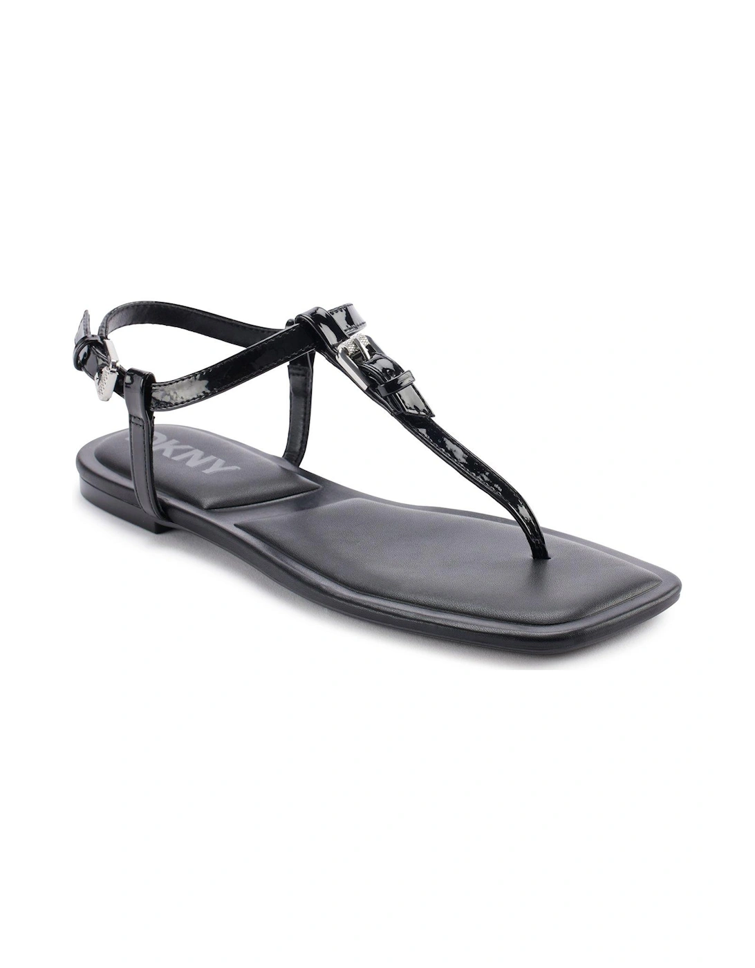 Datto Flat Thong Sandals - Black