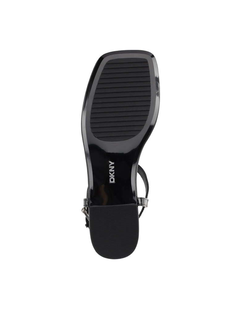 Datto Flat Thong Sandals - Black