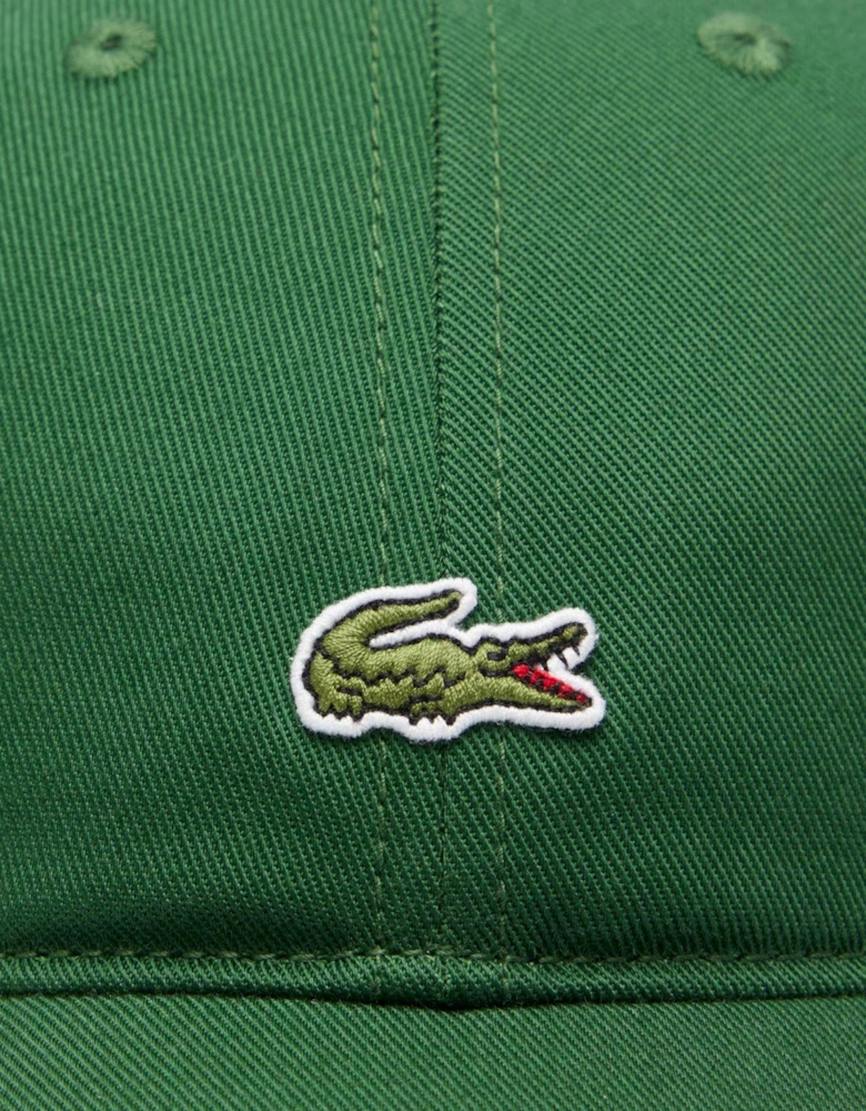 Cotton Twill Baseball Cap Pine Green