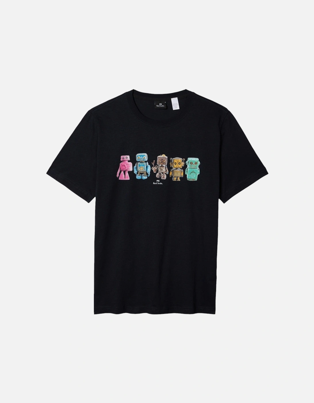 PS Robots T-Shirt 49 DK NAVY, 3 of 2