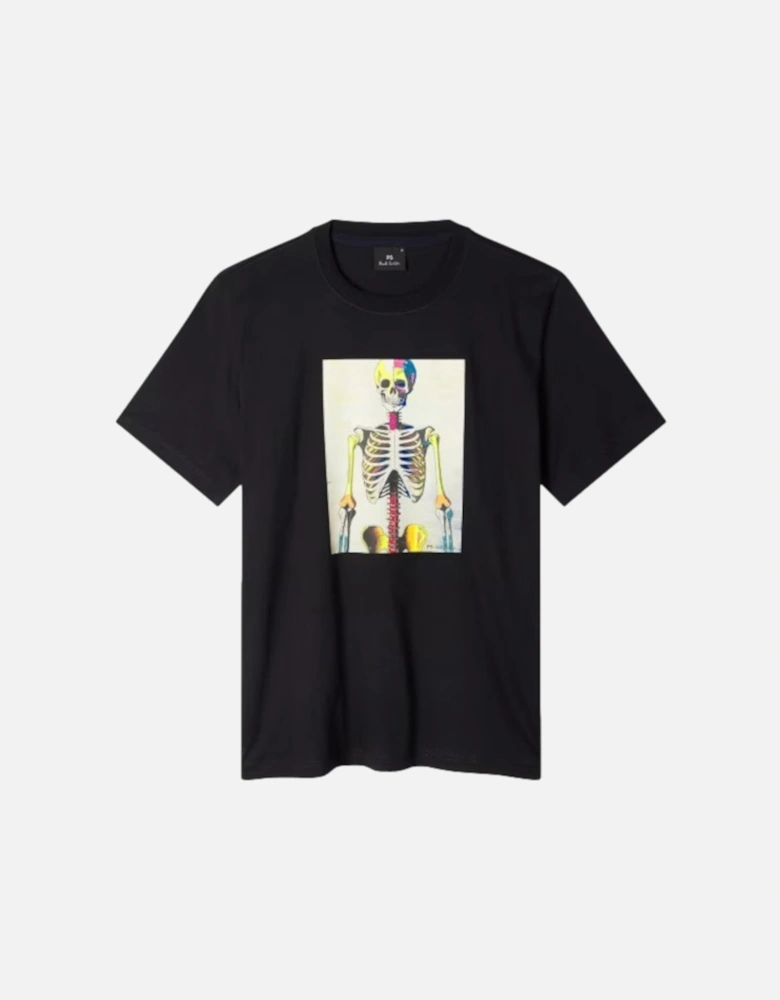 PS Skeleton T-Shirt 79 BLACK