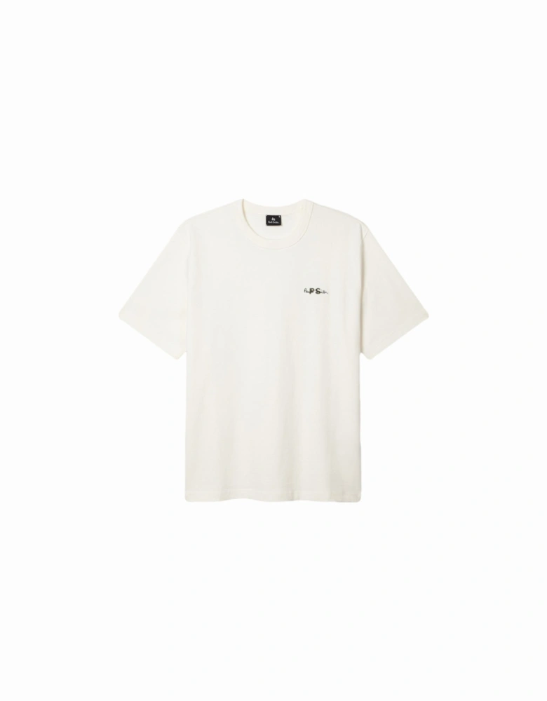 PS PS Emb T-Shirt 02 Off White