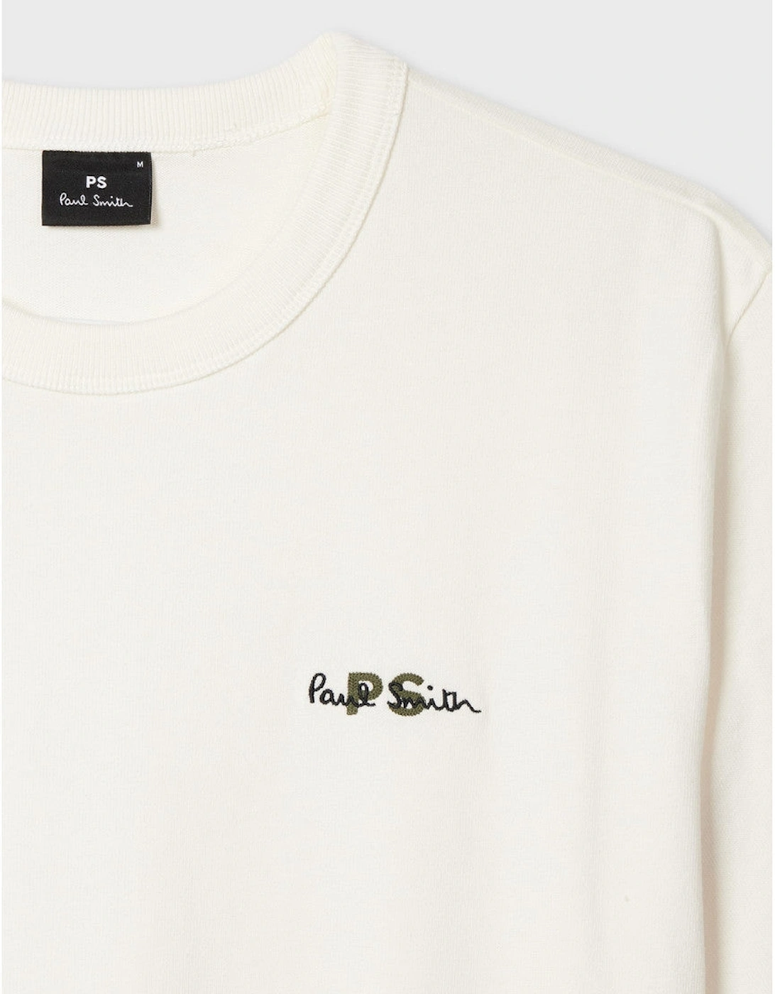 PS PS Emb T-Shirt 02 Off White
