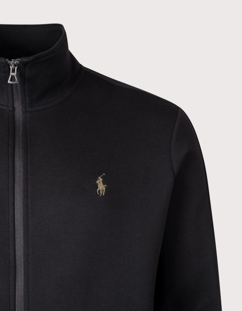 Double-Knit Track Jacket