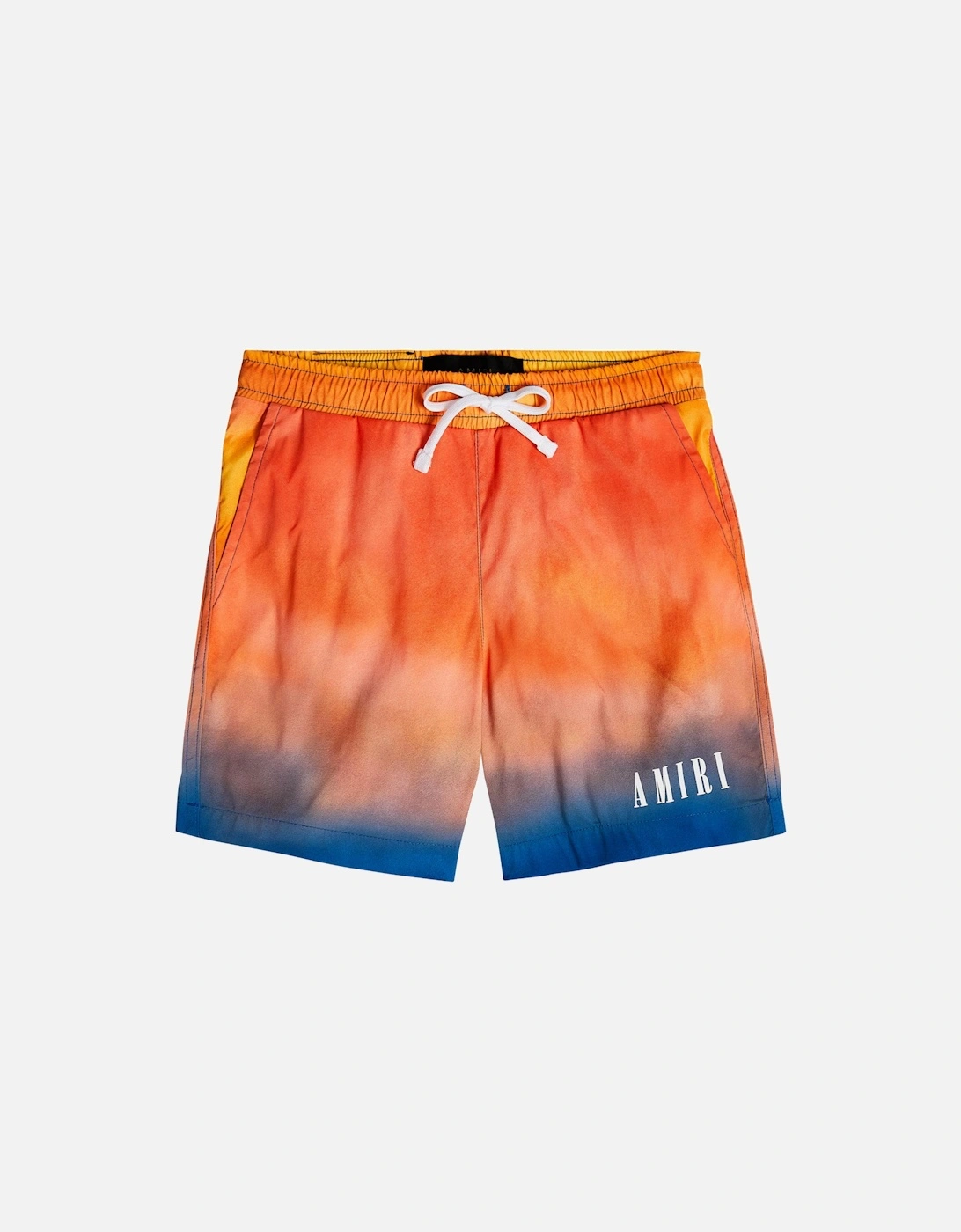 KIDS CORE LOGO SWIM SHORTS TIE DYE ORANGE, 3 of 2