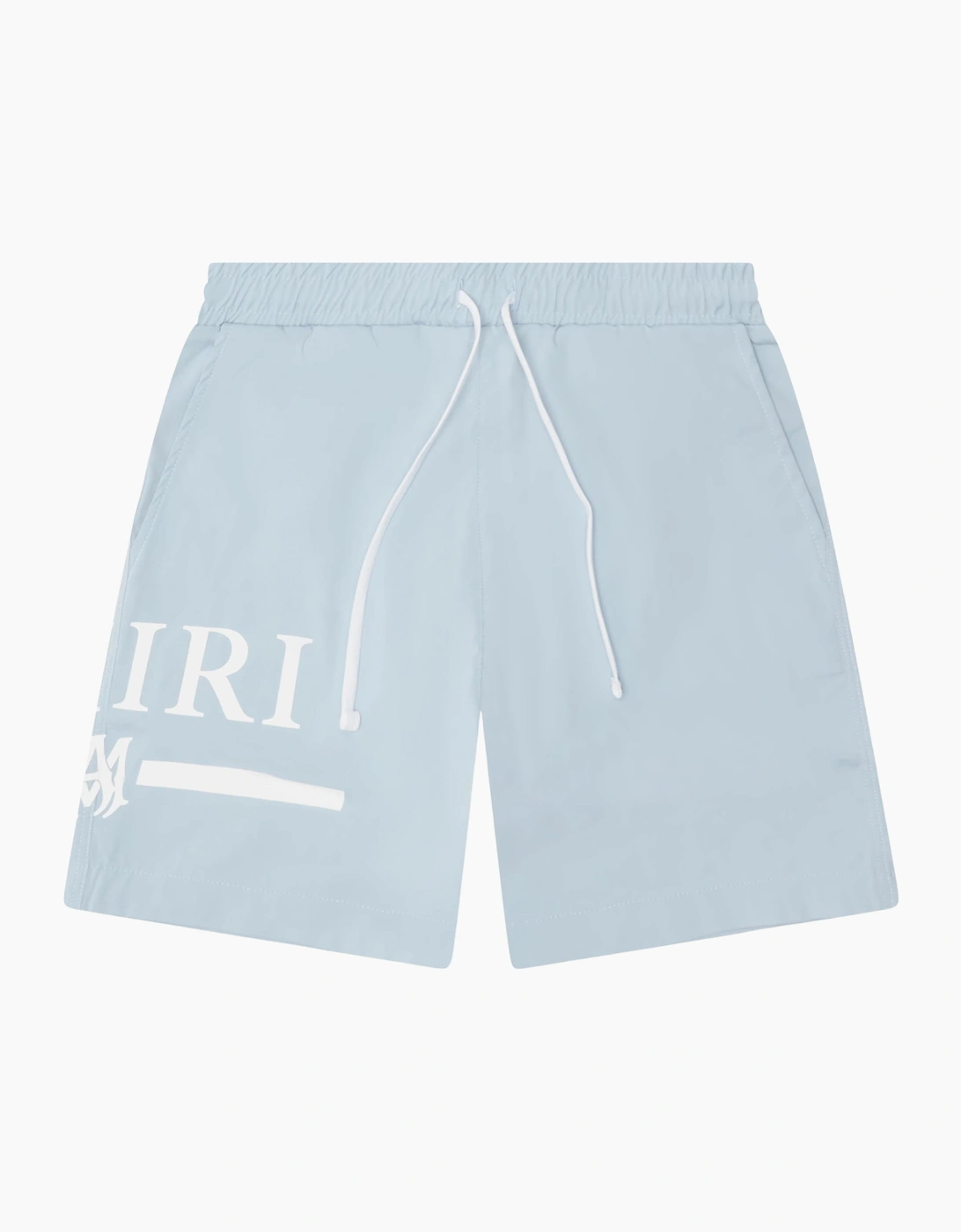 AMIRI KIDS MA BAR SWIM SHORTS BLUE - Size: 6Y