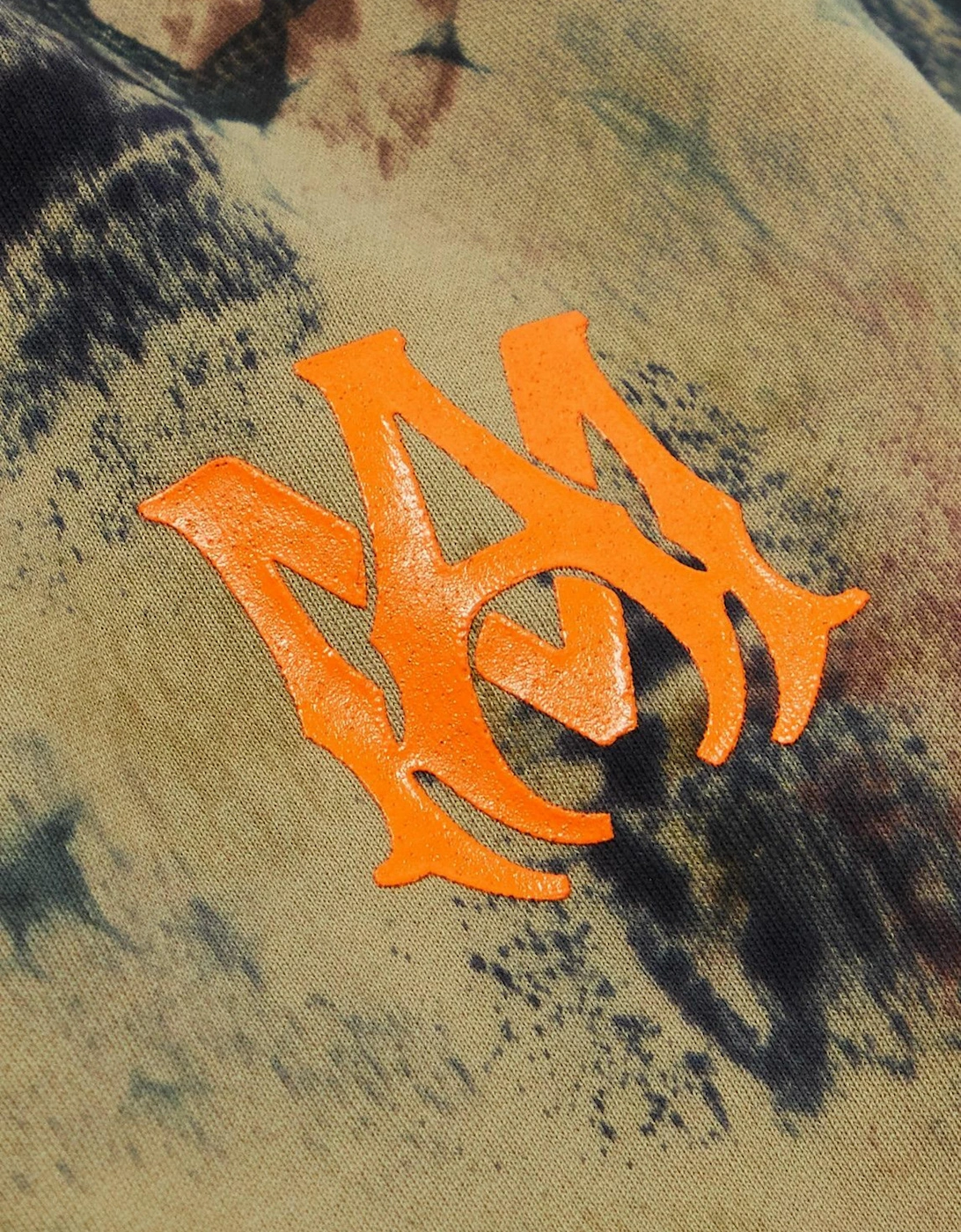 KIDS TIE DYE CAMO CREWNECK MULTI