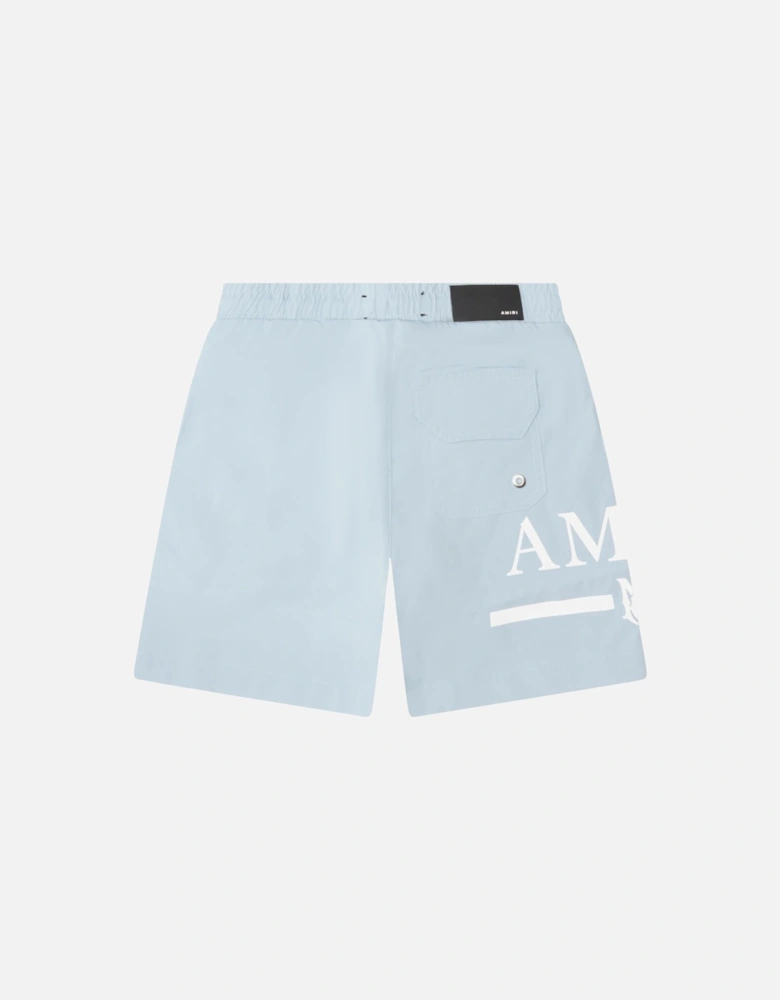 KIDS MA BAR SWIM SHORTS BLUE