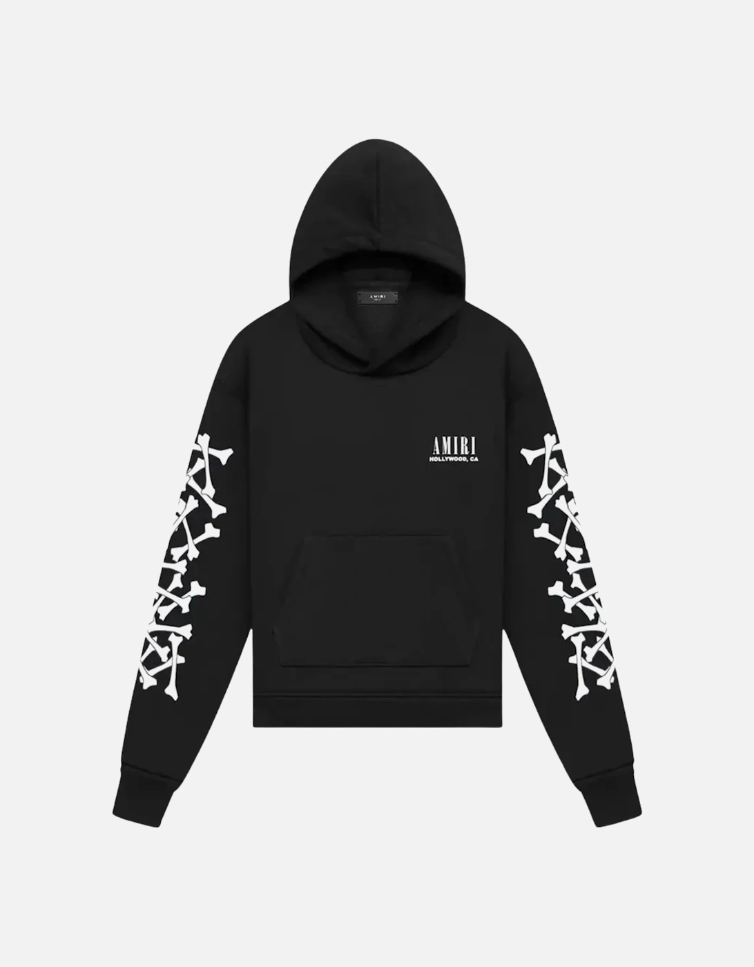 KIDS BONES HOODIE BLACK, 3 of 2