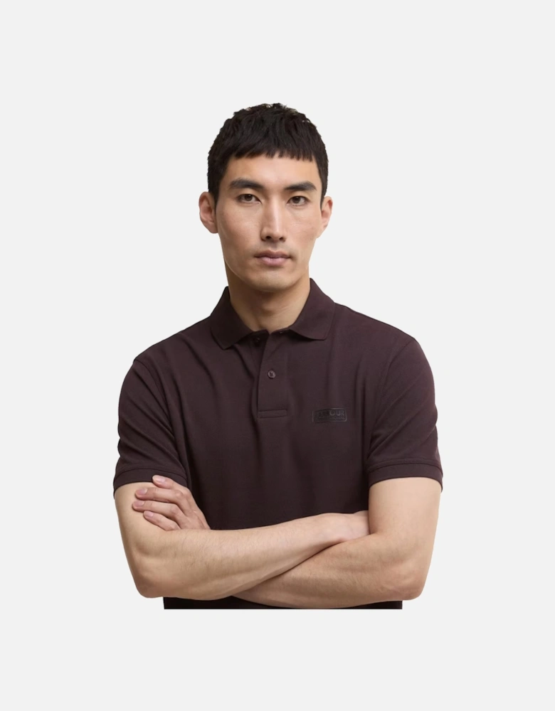 Essential Polo Shirt Java Red