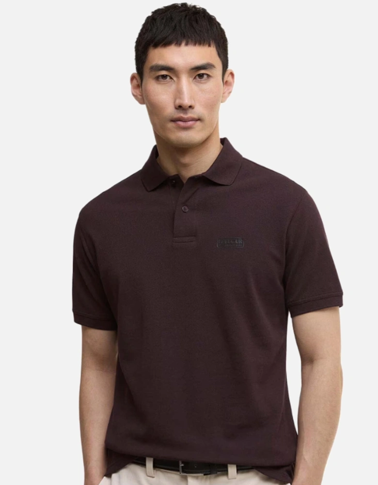 Essential Polo Shirt Java Red