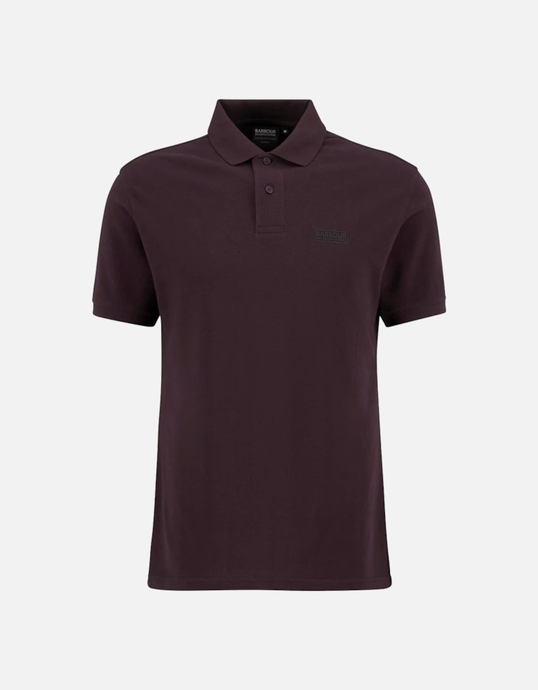 Essential Polo Shirt Java Red