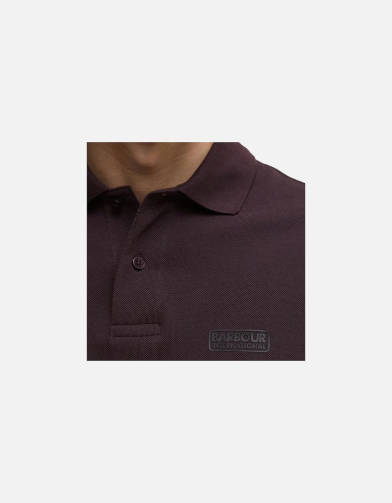Essential Polo Shirt Java Red