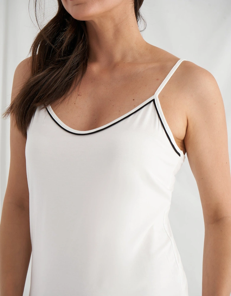 Bamboo Chemise Nightdress in Cream