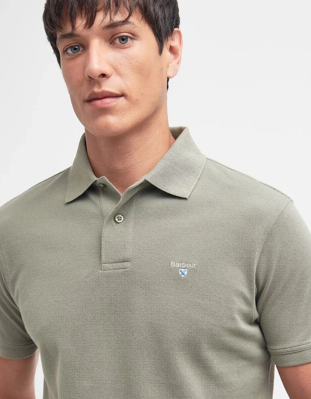 Sports Polo Shirt - Dusty Green, 7 of 6