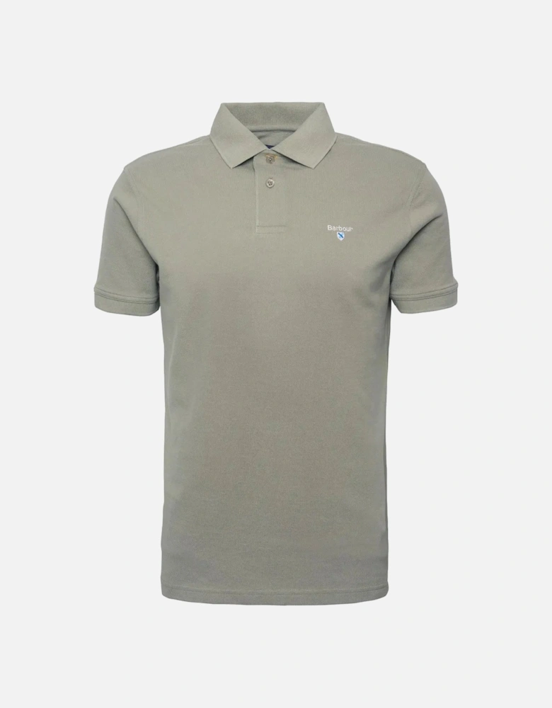 Sports Polo Shirt - Dusty Green