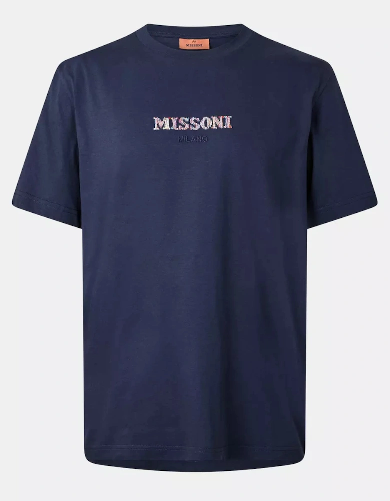 Stitches T-Shirt - Navy