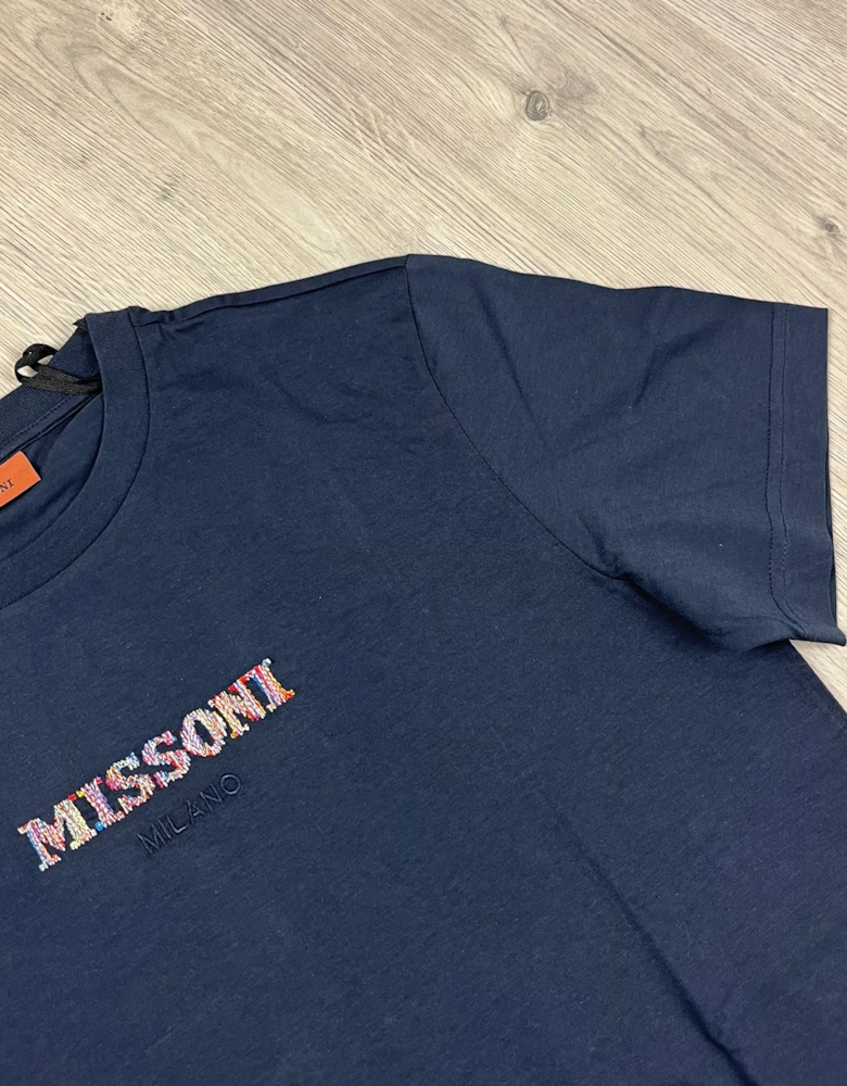 Stitches T-Shirt - Navy