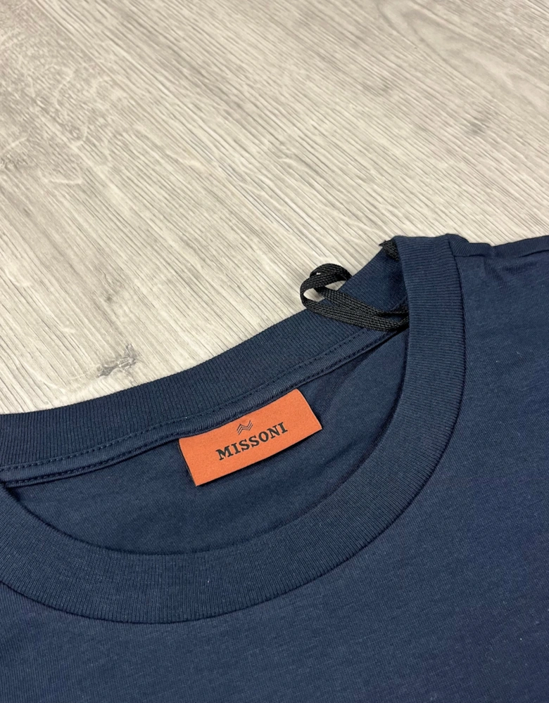 Stitches T-Shirt - Navy