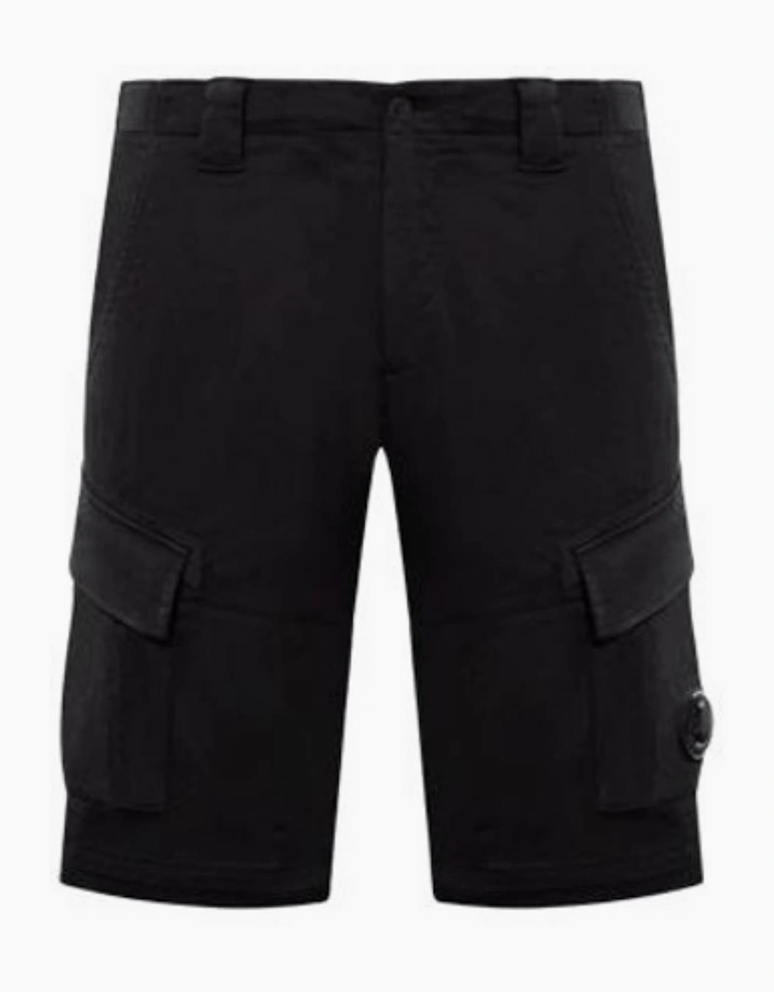 Cp Company Men's Black Cargo Shorts  32/30/31 S