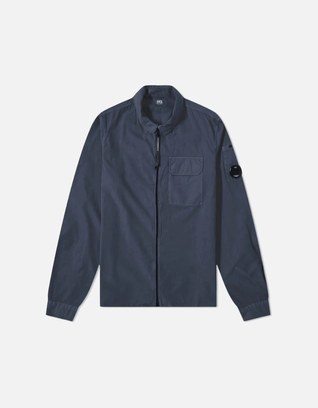 Zip Overshirt - Navy, 7 of 6