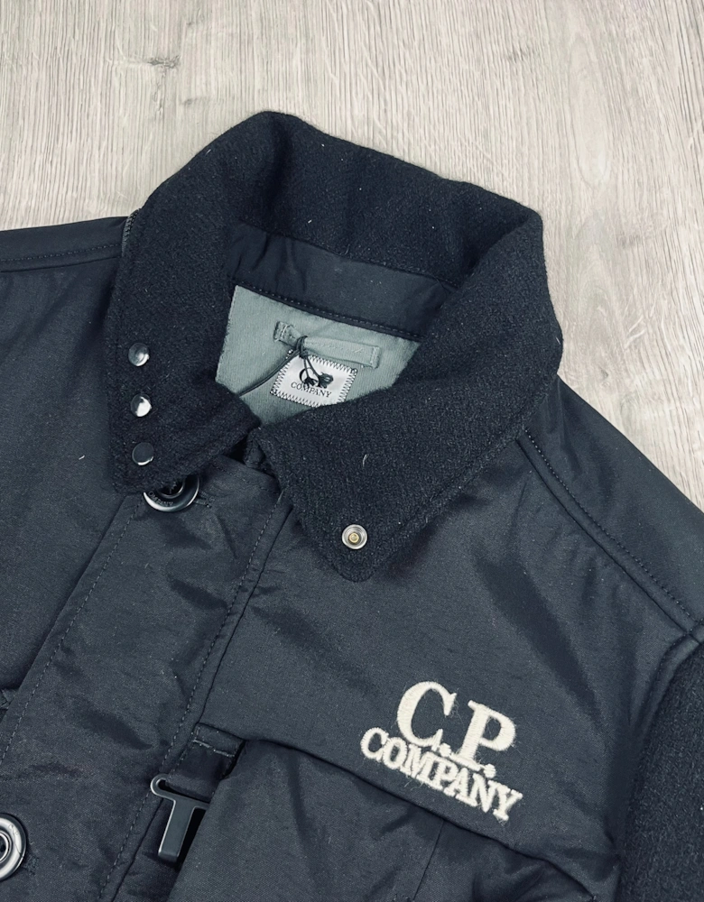 Duffel Goggle Jacket - Black
