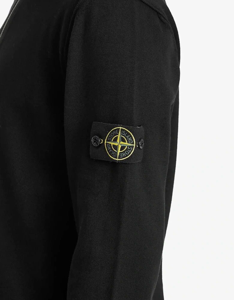 Knit Half Zip Fleece - Black