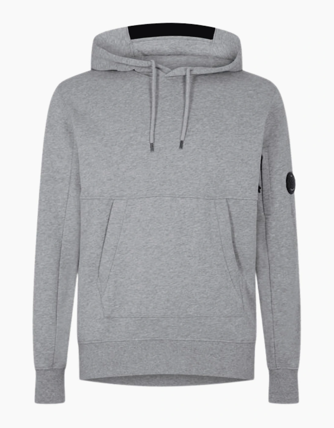 Men's CP Company Raised Fleece Hoodie - Grey - Size: 46